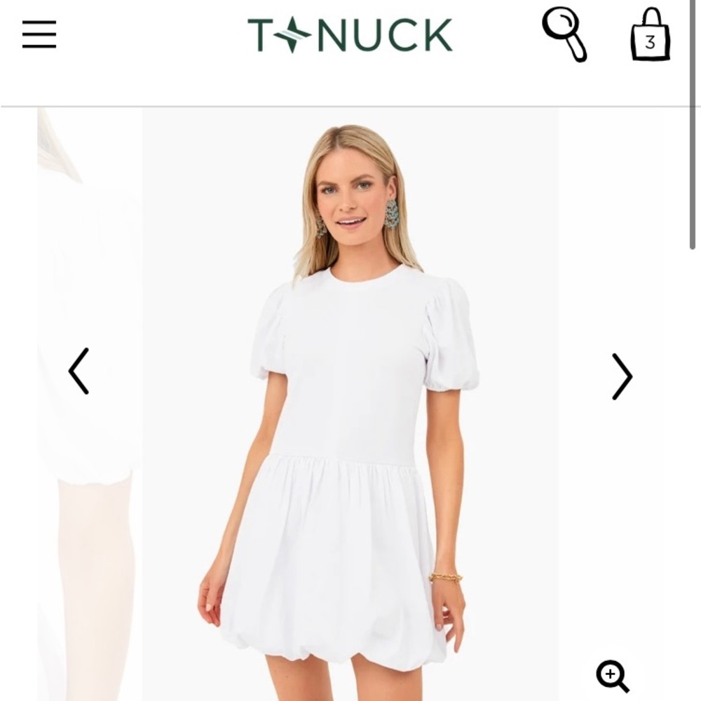 NWT. Tuckernuck White Dress